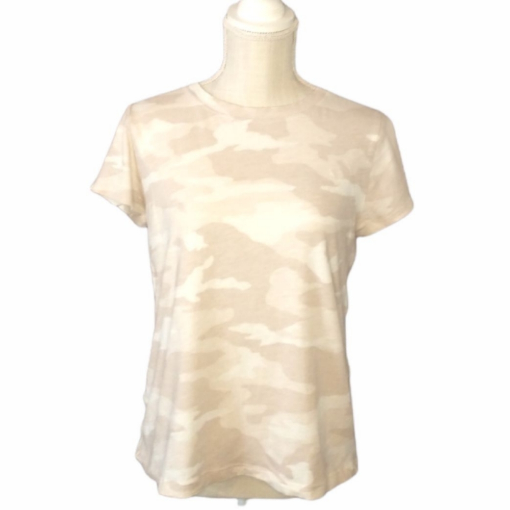 Athleta Organic Daily Camo Tee